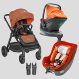 modül | mix stroller + mix adapters + modül | i-Size family (inc. modül | hub-fix) (Orange Sunset)