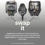 modül | two i-Size baby & toddler car seat | orange sunset