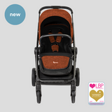 modül | mix stroller + mono carrycot + mix adapters + modül | one (inc. modül | hub-fix) (Orange sunset)
