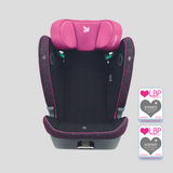 apramo modül max car seat 3.5-12 years 100-150cm Pink Aurora