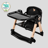 apramo flippa rockstar lightweight dining booster magic gold 6 months to 3 years
