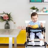apramo flippa rockstar lightweight dining booster magic gold 6 months to 3 years