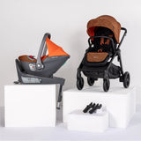 modül | mix stroller + mix adapters + modül | one (inc. modül | hub-fix) (Orange Sunset)