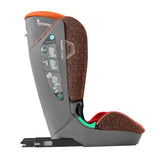 apramo modül max car seat 3.5-12 years 100-150cm Orange Sunset