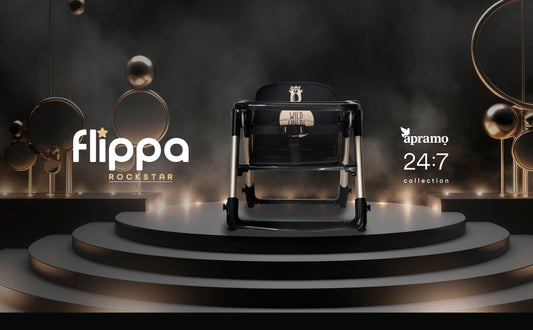 Introducing Flippa Rockstar: The Glitzy "Super Star" Edition of the Ultimate Dining and Booster Seat