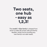 modül | i-Size car seat family (Grey Twilight)