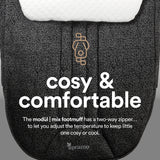 apramo modül | mix footmuff grey twilight