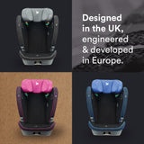 apramo modül max car seat 3.5-12 years 100-150cm Blue Ocean