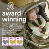apramo modül mix from birth switch seat stroller orange sunset