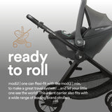 modül | mix stroller + mix adapters + modül | one (inc. modül | hub-fix) (Grey Twilight)