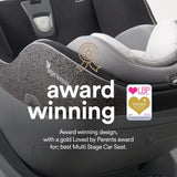 modül | two i-Size baby & toddler car seat | orange sunset