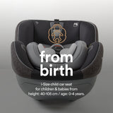 modül | two i-Size baby & toddler car seat system (inc. 360° rotational modül | hub-fix) | orange sunset