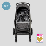 modül | mix stroller + mono carrycot + mix adapters + modül | i-Size family (inc. modül | hub-fix) (Grey Twilight)