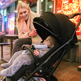 apramo modül mini compact stroller 4-48 months Black Horizon