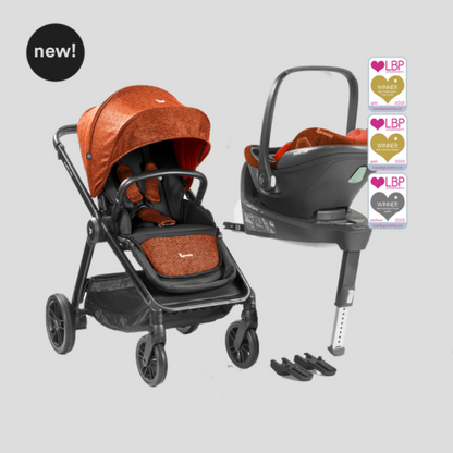 modül | mix stroller + mix adapters + modül | one (inc. modül | hub-fix) (Orange Sunset)