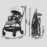 apramo modül mini compact stroller 4-48 months Orange Sunset