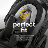 double layer soft comfort head support