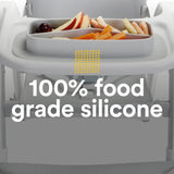 Flippa classic dining booster & dining tray bundle ember