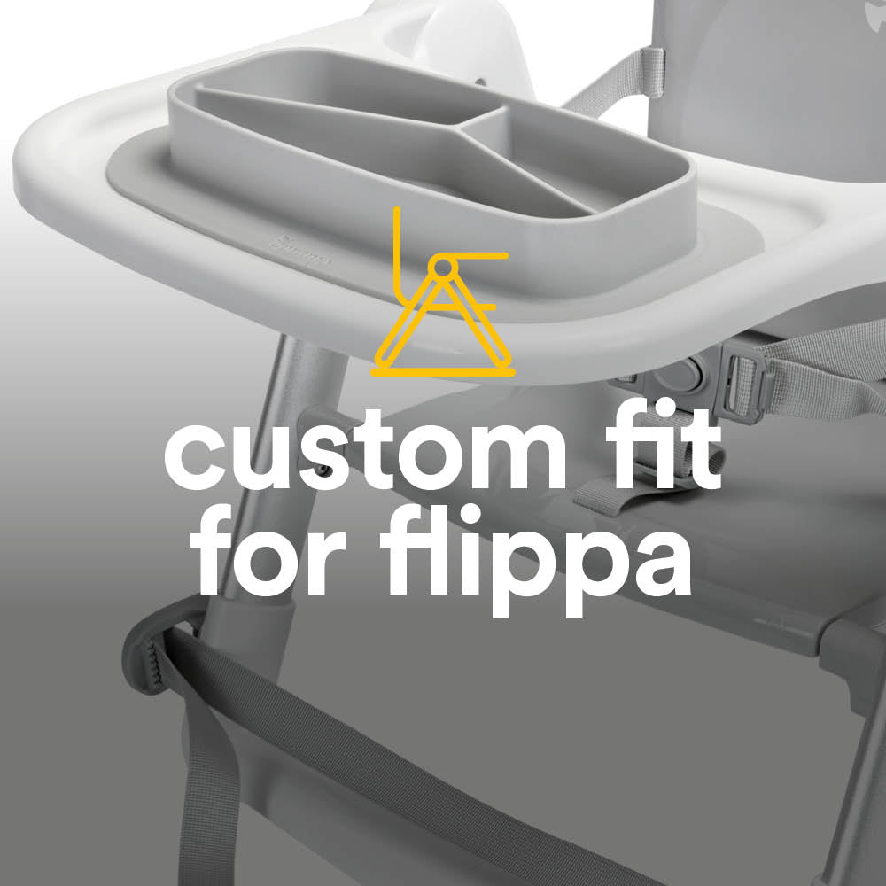 Flippa classic dining booster & dining tray bundle