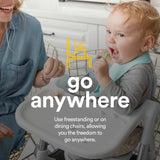 apramo flippa classic lightweight dining booster lime 6 months to 3 years