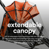 modül | mini small compact stroller | orange sunset