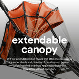 apramo modül mini compact stroller 4-48 months Orange Sunset