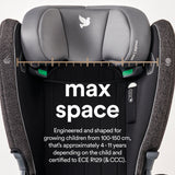 apramo modül max car seat 3.5-12 years 100-150cm Grey Twilight