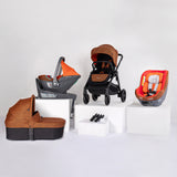 modül | mix  stroller + mono  carrycot + mix adapters + modül | i-Size family (inc. modül | hub-fix) (Orange Sunset)