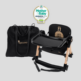 apramo flippa rockstar lightweight dining booster magic gold 6 months to 3 years